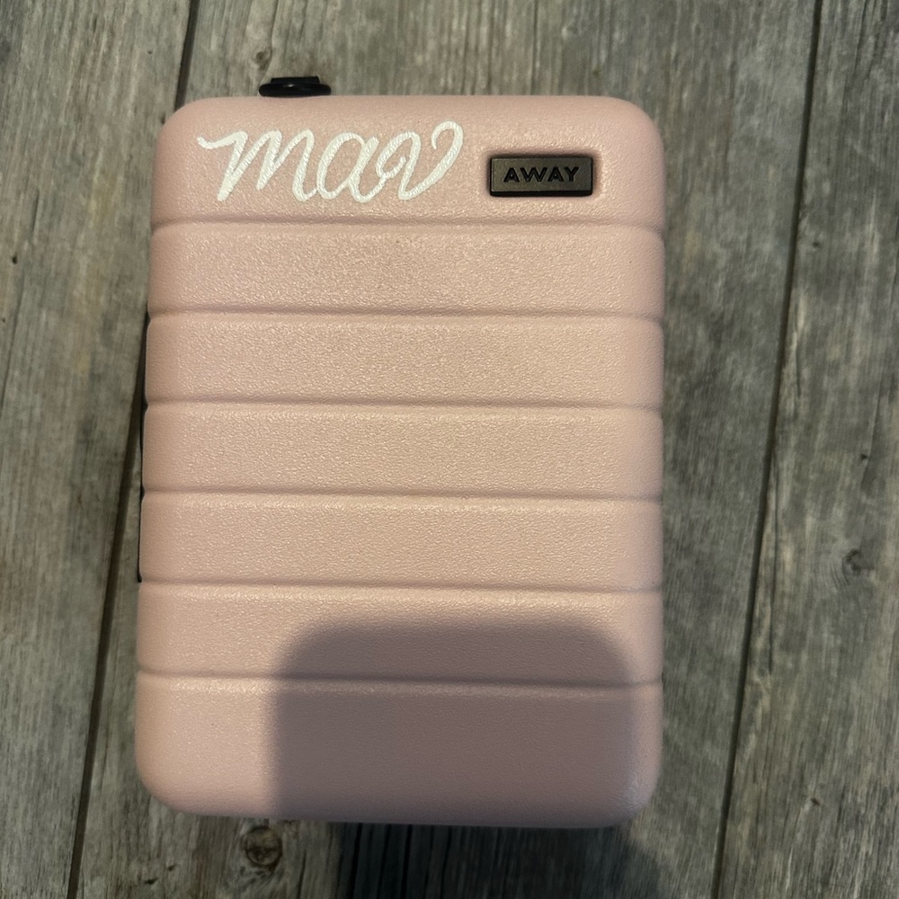 AWAY Mini Suitcase - Blush Personalized